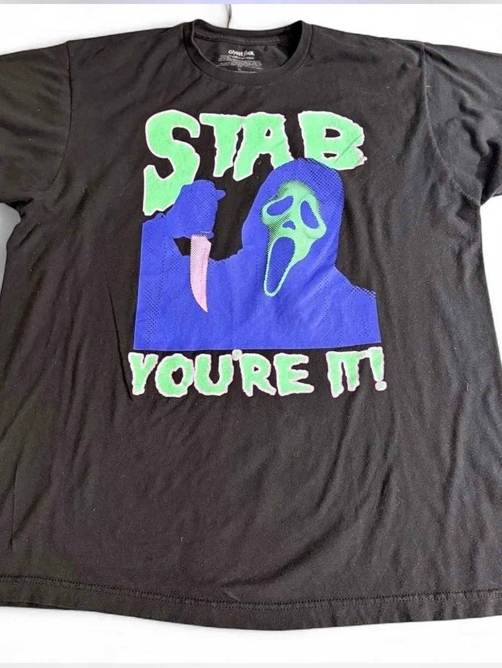 Ghost Face Scream Stab You're It T-Shirt XL